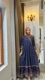 Womens Trendy Maxidress (BLUE) - Image 2