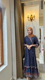 Womens Trendy Maxidress (BLUE) - Image 6