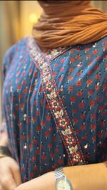 Womens Trendy Maxidress (BLUE) - Image 3