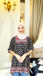 Trendy Short Kurti (BLACK) - Image 6