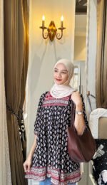 Trendy Short Kurti (BLACK) - Image 8