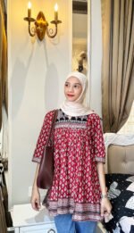 Trendy Short Kurti (RED)