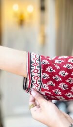 Trendy Short Kurti (RED) - Image 5